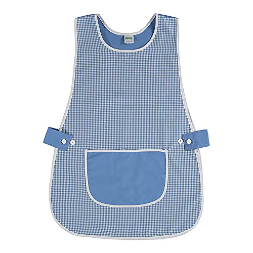 Siry Work DALIA 35 % coton 65 % polyester fabriqué en Italie, Bleu ciel, Taille unique Cover