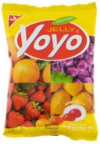 Yoyo, Gummy Jelly, Assorted, 80 g