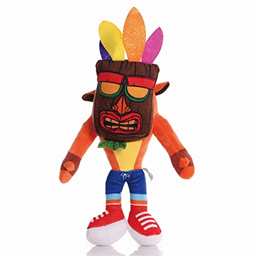 Sane Trilogy Crash Bandicoot Plush Toys, Aku Aku Stuffed Doll, Gifts For Game Fans - 10” B #TOP1