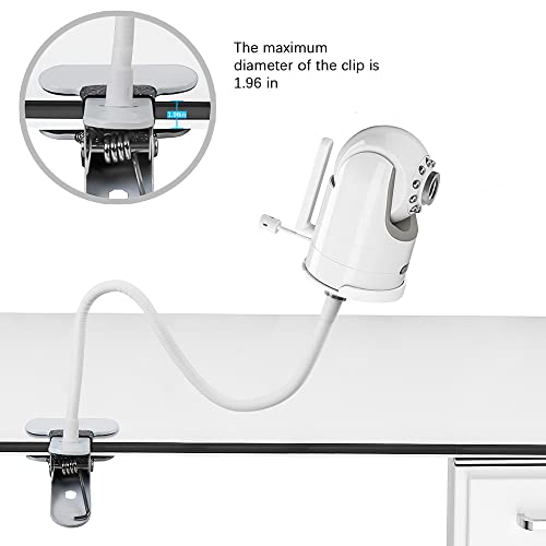 Mingzhe Suporte de montagem com clipe compatível com suporte de câmera de monitor de bebê infantil D