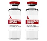 Reconstitution Solution - 2-Pack 30ml - in Premium Glass Vials | Made in USA