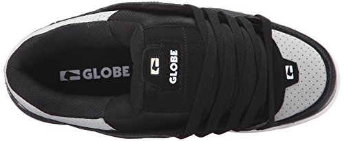Image of Globe Mens Fusion Skate Shoes, Black /Grey /White, 14 M US