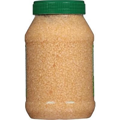 Spice World Organic Minced Garlic Bulk 32oz Container, USDA Certified Organic with Non-GMO Ingredients Ready-to-Use Seasonings for Cooking, Reduce Prep Work and Easily Add Flavor