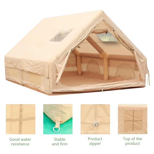 Carpa inflable portátil para camping 6-8 personas miniatura 7