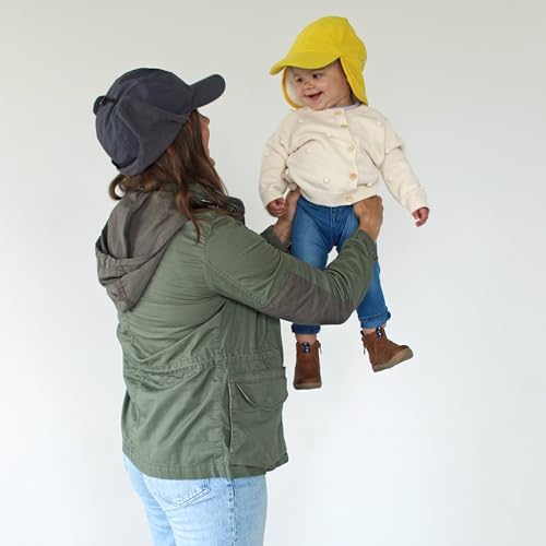 SwimZip UPF 50+ Sun Protective Kids' Winter Sun Hat with Neck and Ear Flaps3