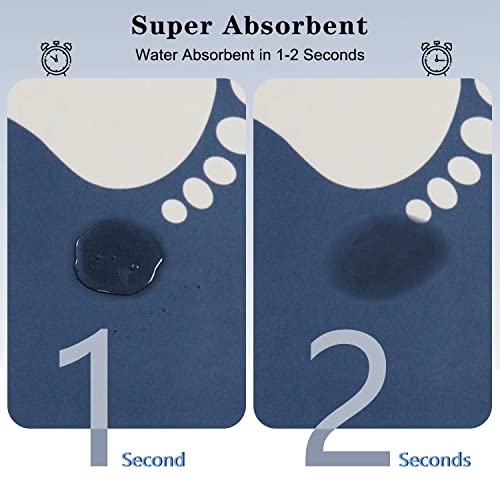 Bath Mat,Non Slip Bathroom Rugs,Soft Absorbent Small Bath Rug Mat,17.7" X 24" Quick Dry Rubber Backed Dirt Resistant Bath Rugs For Bathroom And Shower Floor,Easy To Clean Bath Mats Kitchen Doormat #TOP2