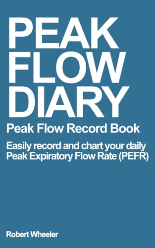Peak Flow Diary - Asthma Peak Flow Record Book: Easily record and chart your daily Asthma Peak Expiratory Flow Rate (PEFR)
