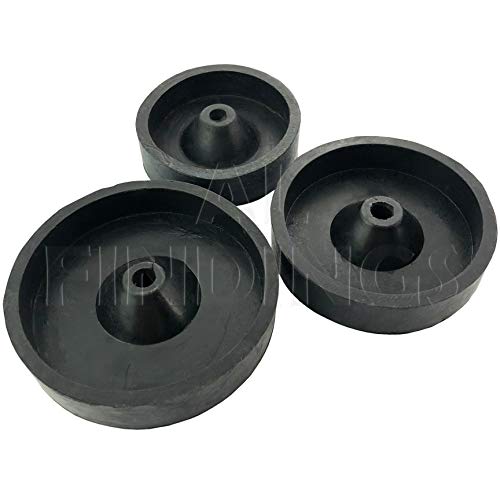 3-Piece Rubber Sprue Perforated Flasks