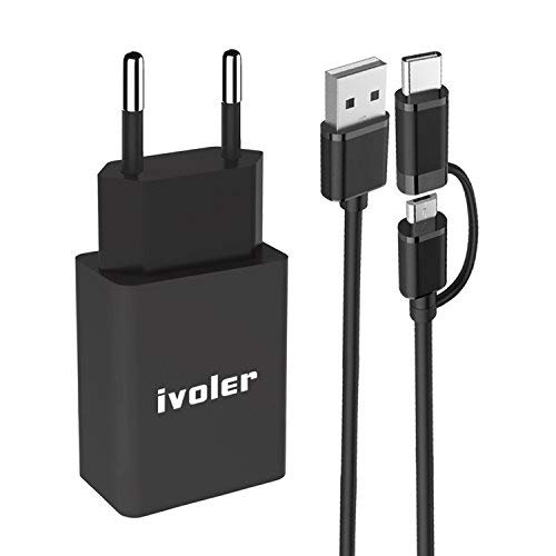 IVoler Super Mini Caricatore da Muro Portatile a 1...