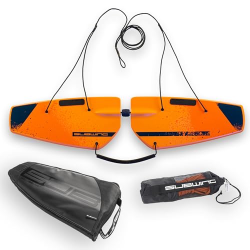 Subwing - Fly Under Water Starter Pack - Towable Watersports Board for Boats - Includes Tow Rope and Storage Bag