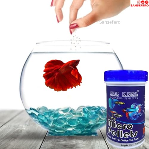 Premier-Plants-Aquarium-fish-food-Micro-Pellets-Slow-Sinking-Fish-Food-for-Gupp-Tetra-Barb-and-Betta-Feed-with-46-Protein-100-Gram-06-mm