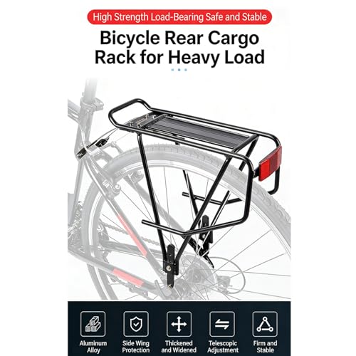 Support de transport arrière pour vélo de montagne et trajets