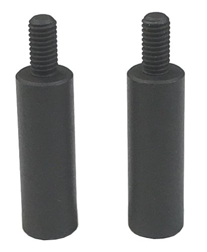 TOP LINE C足汎用カラー マットブラック ステンレス 全長18mm 4個入り TP-5718