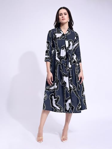 Image of PURVAJA Women's Maxi Cotton Blend Dress