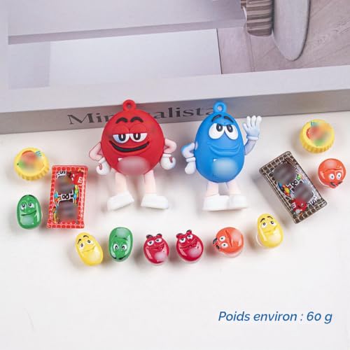 KASESSS 14 Pcs Charmes Chaussure, Pins Chaussures pour Crocs, Breloque pour Sabots, Tridimensionnel Jibbitz Charm Chaussures, Shoe Decoration Dessin Animé, Bijoux de Chaussures pour Enfant Adulte – vue 2