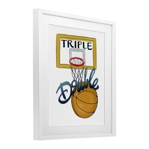 Affiche basketball sous verre pour déco de bureau ou chambre ado - 3