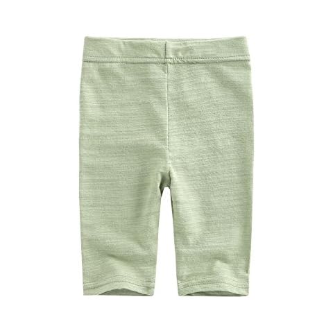 Agibaby Boys & Girls Infant & Toddler Soft/Light Cotton Capri Leggings (XS(6-12months), Mint) Cover