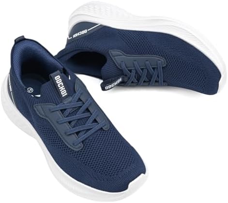 ODCKOI Slip-On Sneaker Herren - Atmungsaktive Sportschuhe & Laufschuhe, Hand-Free Schlupfschuhe für Freizeit, Fitness, Jogging, Bequeme Turnschuhe & Walkingschuhe