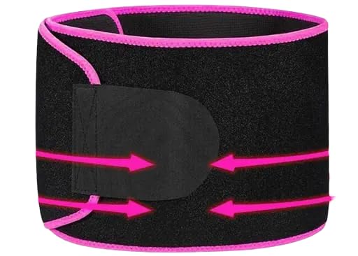 Weight lose belt fat lose belt pet kam karne ki belt patla hone ka belt sweat slim belt hot belt yoga belt,GYM BLET exercise belt tummy trimmer belt for men & women (Free size, Pack of 1) (PE-008)-image-24
