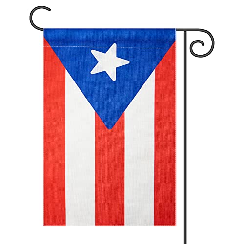 Puerto Rico Puerto Rican Garden Flag Indoor Outdoor Decoration Flags,For Yard Outside 12 x 18 Inches,Double-Sided,DIY Celebration.