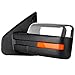 SCITOO Towing Mirrors fit for 2004-2014 for Ford for F-150 Blind Spot Mirror Power Heated Chrome Puddle Signal Double Glass (Driver Side)