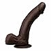 8 Inch Realistic Silicone Dildo with Strong Suction Cup for Sex Toys, LUV-SPOT Hands-Free Lifelike Penis Adult Sex Play for Women and Couples