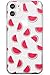 Produktbild Case Warehouse Melonenscheiben Transparent Wassermelone Slim Hülle kompatibel mit iPhone 11 TPU Schutz Light Phone Tasche mit Obst Melone Transparent Scheibe