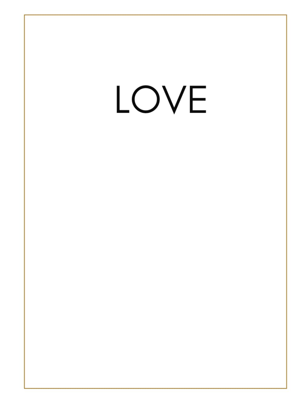 Livre de décoration intérieure LOVE pour design et étagère