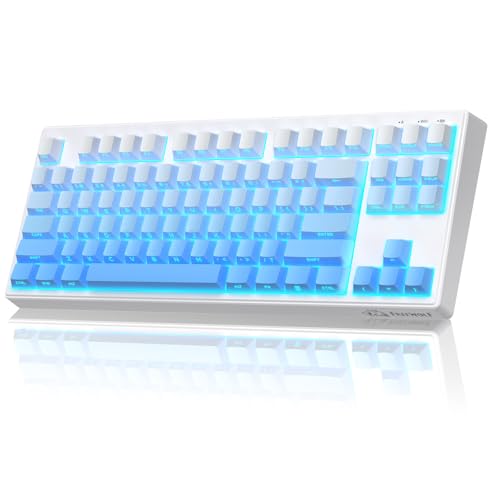 Clavier de Jeu sans Fil Tri-Mode QWERTY US Anti-ghosting Mac Win
