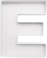 Vista 29 de WENPACK 8" Pequeñas Bandejas de Cartón Rellenables en Forma de Letra de Papel Maché Figuras Recortadas Contenedor de Comida para Dulces (S)