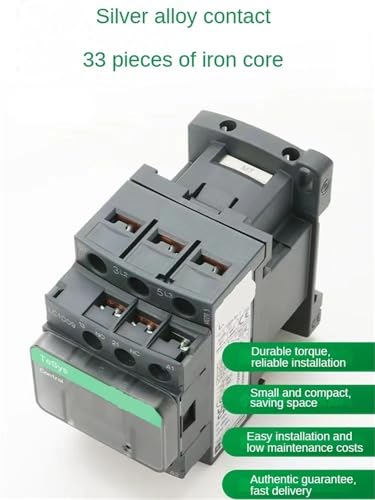 Contacteur de puissance LC1D38 24V robuste pour armoire triphasée