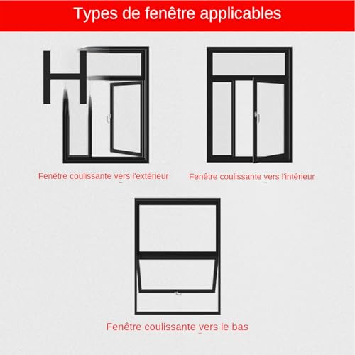 Kit de calfeutrage fenêtre climatisation bloque la chaleur extérieure - 5