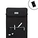 USA Gear 14 Inch Neoprene Tablet Case Accessory Pocket & Carrying Handle - Works Intuos Pro Small, Bamboo Create, Bamboo Fun & More Graphic Design Drawing Tablets