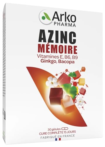 Azinc Boost Mémoire 30 gélules
