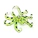 ZOOCRAFT Glass Sea Octopus Figurine Green Miniature Hand Blown Coastal Style Home Decor Gift Collectible