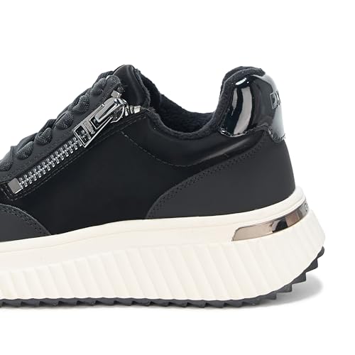 DKNY Women's Laurence Lace Up Sneaker with Side Zipper4