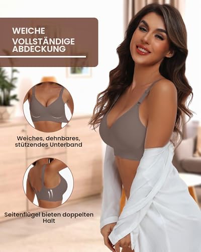 92 Zeichen - Detailansicht von HORISUN Nahtloser BH Damen Angebot Test – Dealfoxx.de