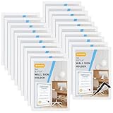 20 Pieces A4 Magnetic Sign...