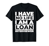 Kreditprüfung Kreditvergabe Finanzierung - Kreditinterviewer T-Shirt