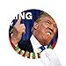 Produktbild US-Präsident Trump Funny Fxxking Round Rubber Mouse Pad Weihnachtsdekoration