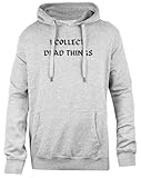 Udaytee Ich Sammle Tote Dinge, Gothic-Liebhaber Simple-Fit Hoodie Graues Unisex-Sweatshirt