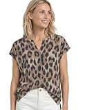 Street One Dropped Shoulder Shirt - Camiseta con diseño de Blusa, Color Beige 36