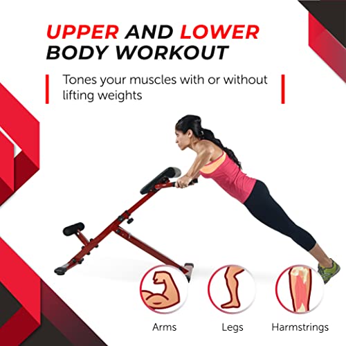 Stamina X Hyperextension Bench - Adjustable and Foldable Roman Chair with Smart Workout App for Home Workout - Up to 250 lbs Weight Capacity by Stamina - Image 4
