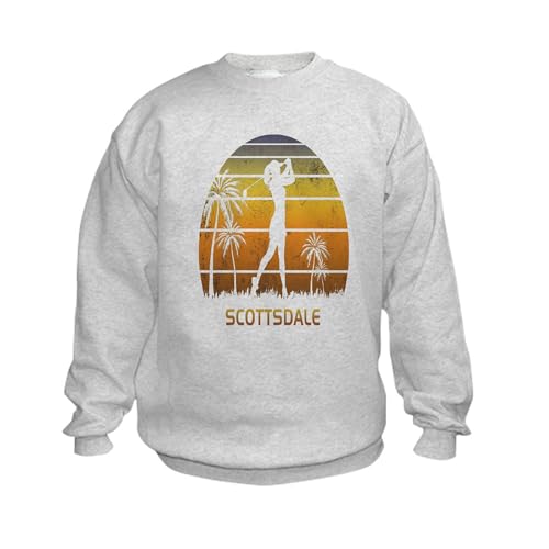 CafePress Retro Scottsdale Women's Golf Golfi Sweatshirt