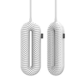 Mehrere Lufteinlässe: 360 Grad Trocknung mit mehreren dicht verteilten Wärmeableitungslöchern, die einen ringförmigen warmen Luftstrom in den Schuhen während der Erwärmung bilden, und auch tote Ecken können getrocknet werden.