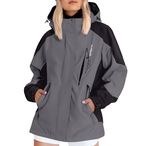 Veste imperméable femme pluie et vent veste softshell pliable légère outdoor