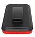 Wireless ProTech Case Compatible with CAT S62 PRO and CAT S62. Rotating Belt Clip Holster and Durable Flexible Protective Case Combo (Red)