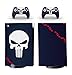 Pegatina Para Playstation 5 Edición Digital y 2 Controladores - Edición Punisher