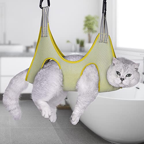 Peston Pet Grooming Hammock For Dogs & Cat, Dog Grooming Harness, Nail Clippers, Nail Trimmers, Scissors With Dog Sling For Nail Clipping Grooming Trimming #TOP6