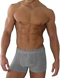 normani 6 x Boxer schwarz/Weiss/grau/blau Boxershorts Unterhose NEU 95% Baumwolle Farbe Grau Größe XL